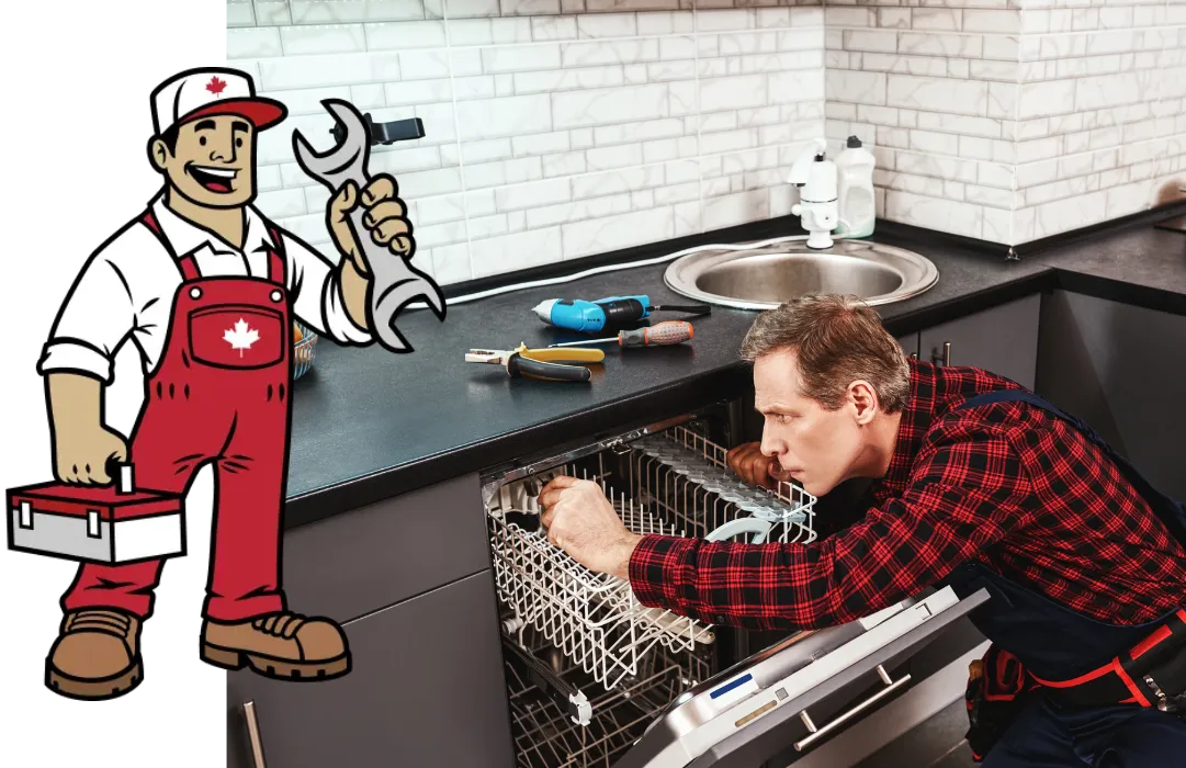 fast dishwasher repair technician